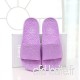 2 paires antidérapant lignes fines épaissir Pantoufles de salle de bain Chaussons décontracté pour homme et femme  violet  36-37 - B074H41N74